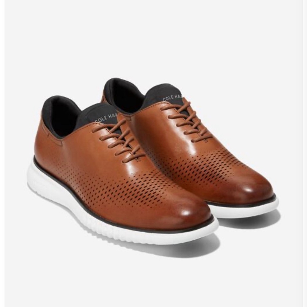 Cole Haan Men's 2.ZERØGRAND Laser Wingtip Oxfords
